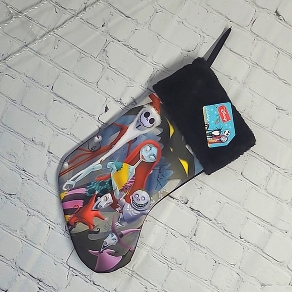 🆕️NWT Disney The Nightmare Before Christmas Collectible Christmas Stocking 16" - Picture 3 of 13